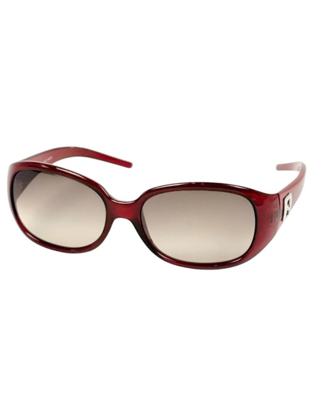 Fendi Sunglasses Zucca Logo Acetate Red Eyewear